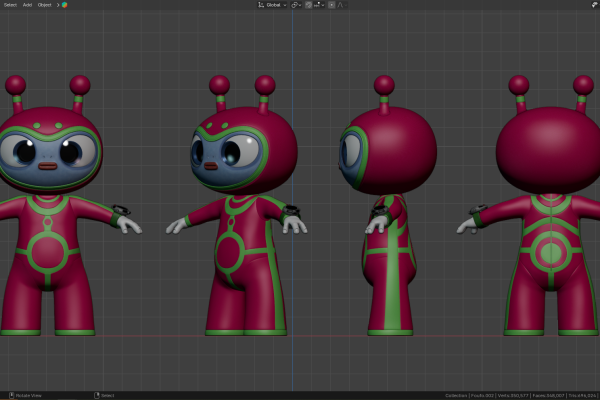 FOUFO-02_modeling-turnAround_texture